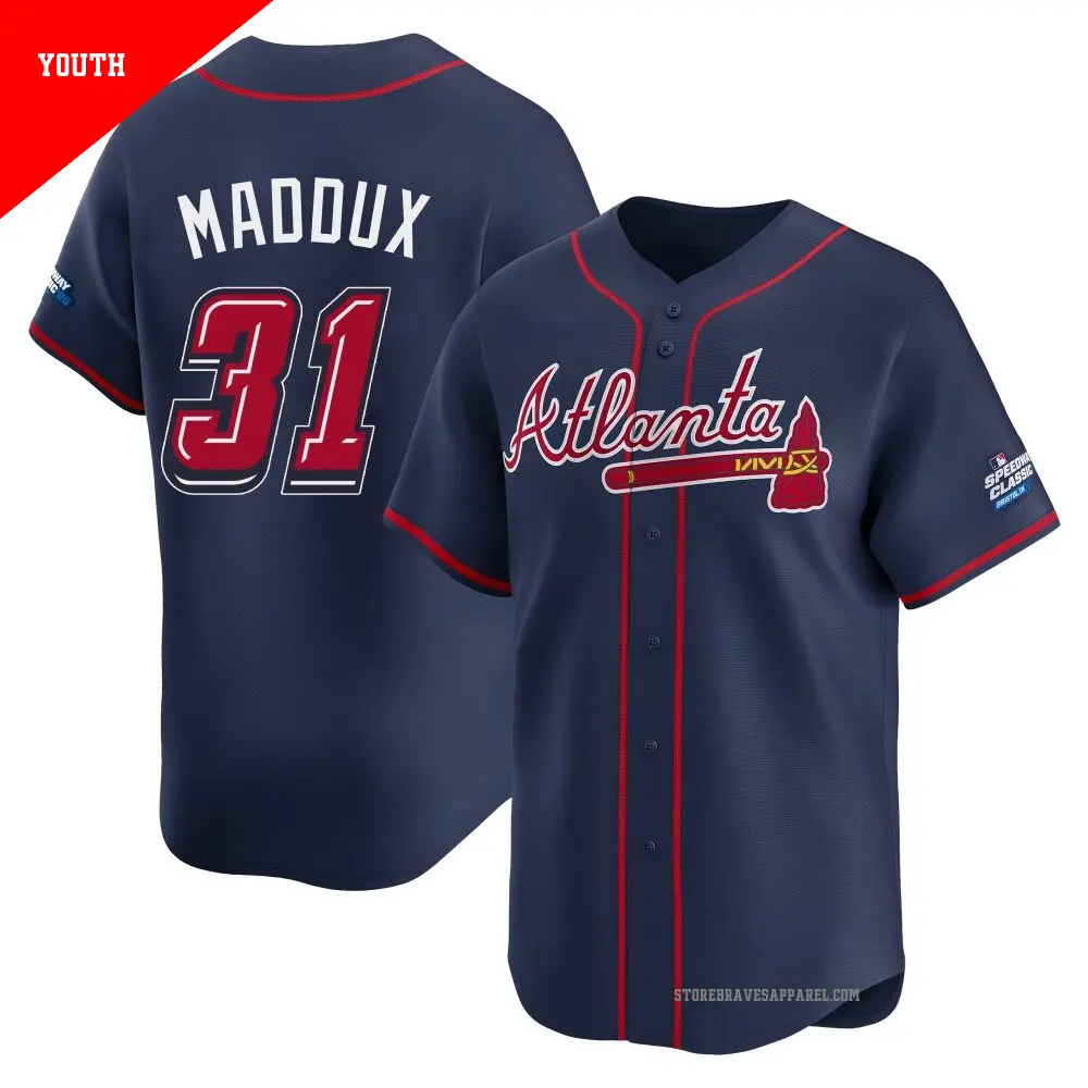 Greg Maddux Jersey, Braves Greg Maddux Home, Away, City